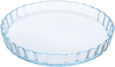 طقم صواني فرن زجاج السيف غاليري، 3 قطع ، دائري، مع حامل معدني - شفاف product image 3