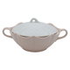 طقم شوربة بورسلان السيف غاليري، 16 قطعة، استاند معدني - وردي product image 2