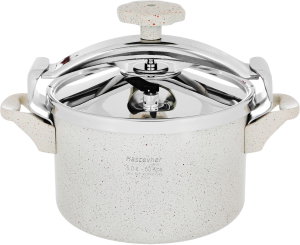 Hashfire Granite Pressure Cooker, 5 Liter - Cream product image 2