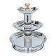 استاند اطعمة استيل فاخر السيف غاليري، صغير، 3 دور - اخضر product image 1