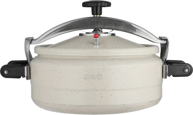 Al Saif Plus Granite Pressure Cooker, 12 Liters, Safety Valve - Beige product image 2
