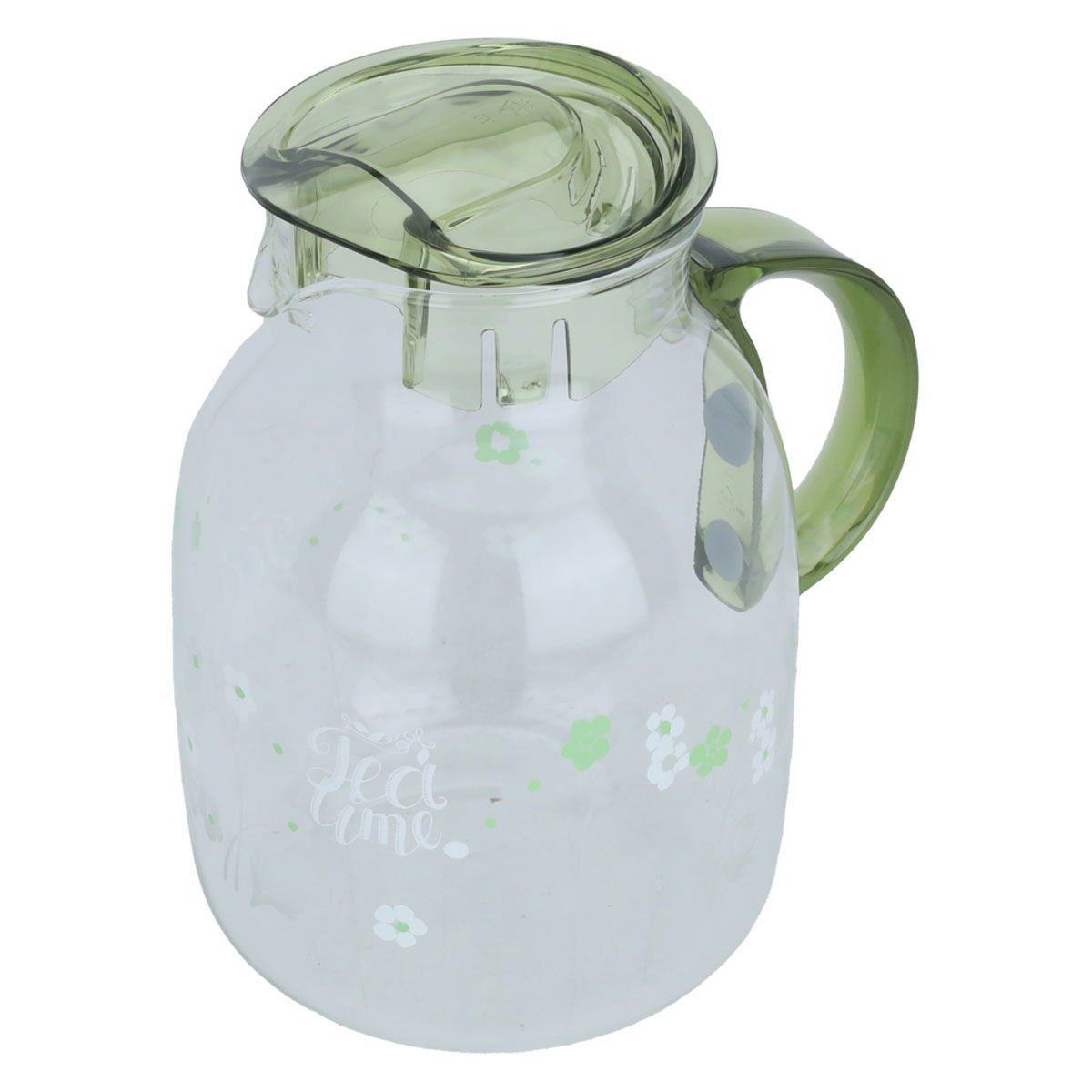 Al Saif Gallery glass jug, engraving, 2000 ml, oiled handle - clear product image 2