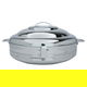 AlSaif Gallery Steel Gozi Food Container, 16 Liter - Silver product image 2