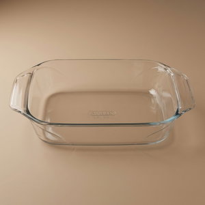 Pyrex Glass Cooking Tray, 38 x 27 x 7 cm - Clear product image
