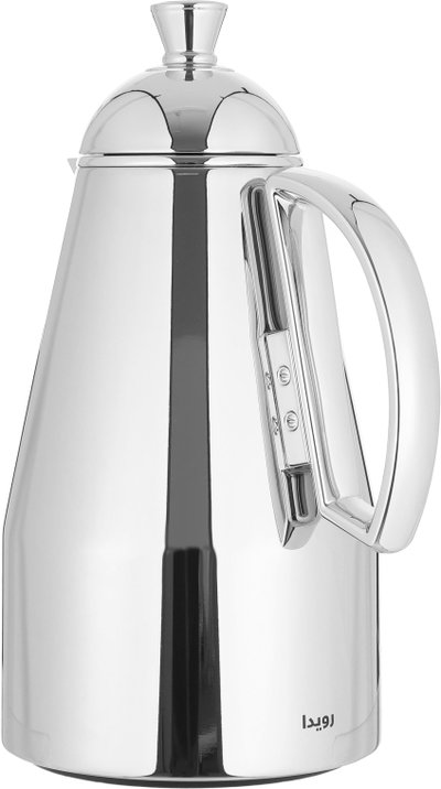 Al Saif Gallery Ruwaida Steel Thermos Set, 2 Pieces, 1 Liter - Silver product image 4