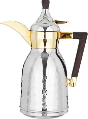 ترمس دلة نواف السيف غاليري، 0.6 لتر، حافظة داخلية ستانلس ستيل - فضي ذهبي product image 2