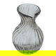مزهرية زجاج السيف غاليري، 19×12×12 سم - رمادي product image 2