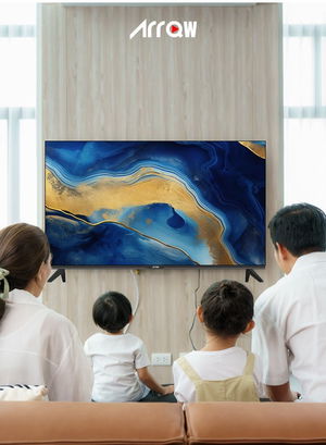ARRQW RO-55LPW 55-inch Frameless Smart TV, 4K UHD, LED, webOS - Black product image 2