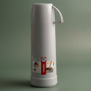 Alrhine Marcotec Thermos, 0.75 litres, thermal glass inner container, plastic outer shell - gray product image