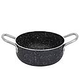 قدر جرانيت السيف غاليري، 12سم، بغطاء زجاج - أسود product image 2