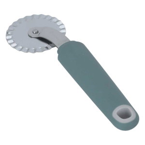 Al Saif Gallery steel pastry cutter, with silicone handle - green product image 2