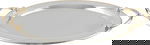 Alsaif Gallery Steel Tofry Set, 3 Pieces - Silver Gold product image 3