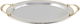 Alsaif Gallery Steel Tofry Set, 3 Pieces - Silver Gold product image 3