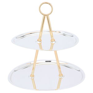 صينية تقديم أستيل السيف غاليري، مقبض - فضي product image