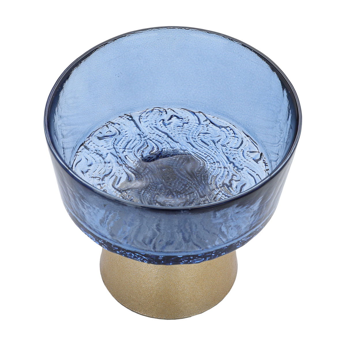 Al Saif Gallery Glass Serving Stand, 11X11X10 Cm - Blue product image 2