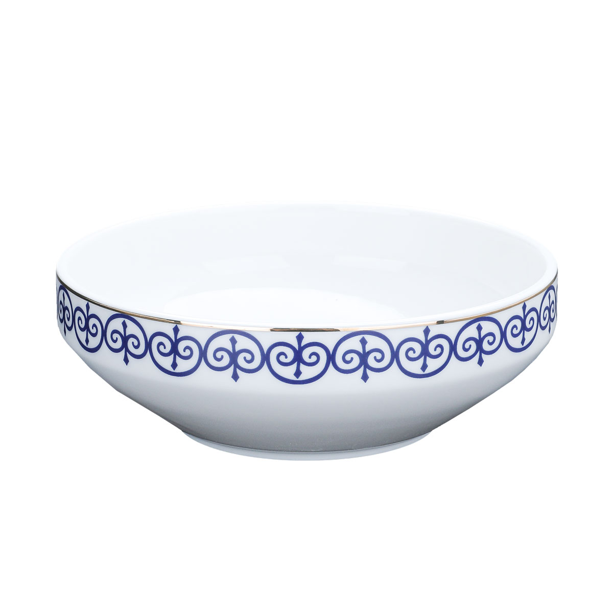 Al Saif Gallery Porcelain Dining Serving Set, 24 Pieces - White Blue product image 3