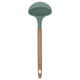 Al Saif Gallery Silicone Ladle, Wooden Handle - Green product image 1