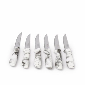 Al Saif Gallery Steel Knife Set, 6 Pieces - White product image 2