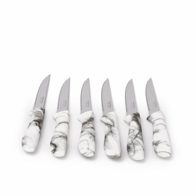 طقم سكاكين استيل السيف غاليري، 6 قطع - أبيض product image 2