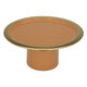 استاند بورسلان السيف غاليري، دائري، قاعدة - بني product image 1