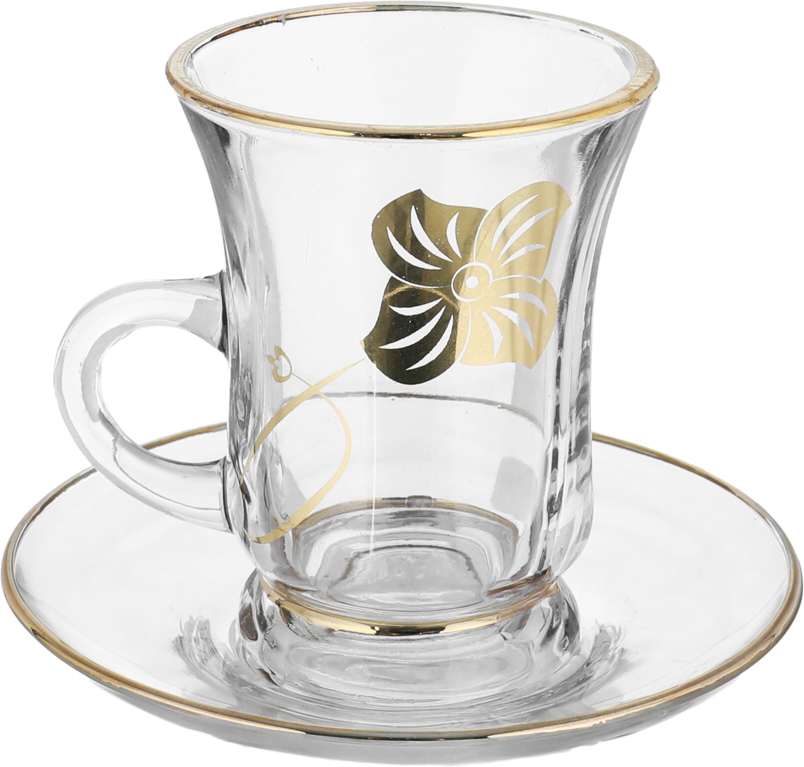 طقم تقديم الشاي والقهوة زجاج السيف غاليري، 50 قطعة - شفاف product image 3