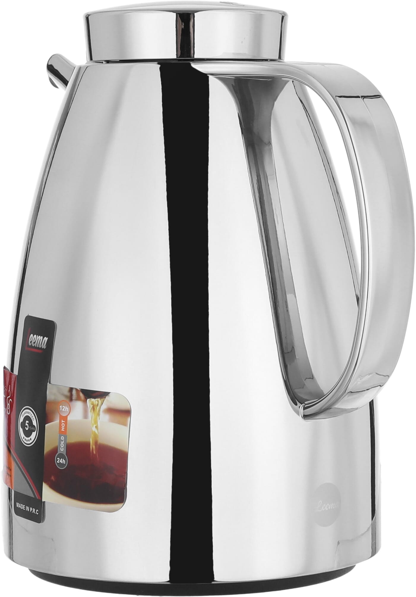 Al Saif Gallery Lima Thermos, 0.65 liters, thermal glass inner container, plastic outer shell - purple product image 3