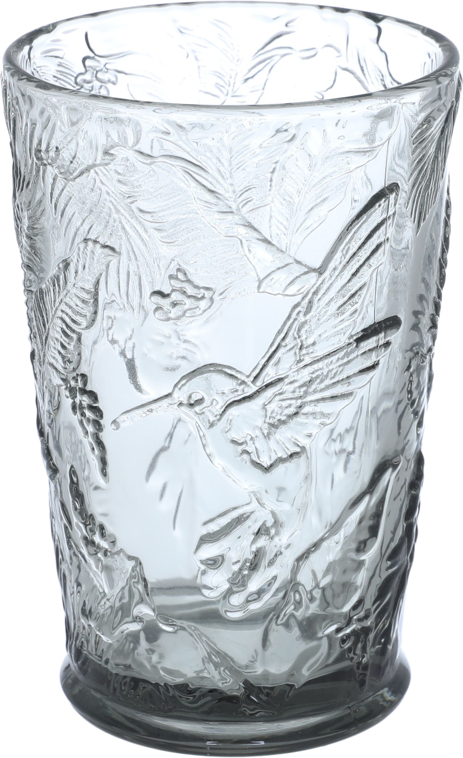 Al Saif Gallery Glass Cups Set, 3 Pieces - Light Grey product image 2