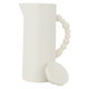 Al Saif Gallery Royal 7 glass thermos, 1 liter, plastic outer shell - light beige product image 3