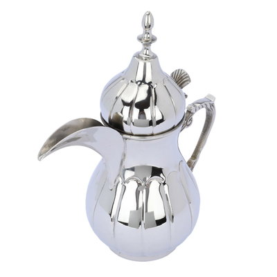 Alsaif Gallery Tarahib 1 Steel Dallah, 0.6 L - Silver product image 2