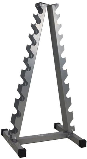 حامل دمبل حديد هيلث كير، 10 طبقات - اسود product image