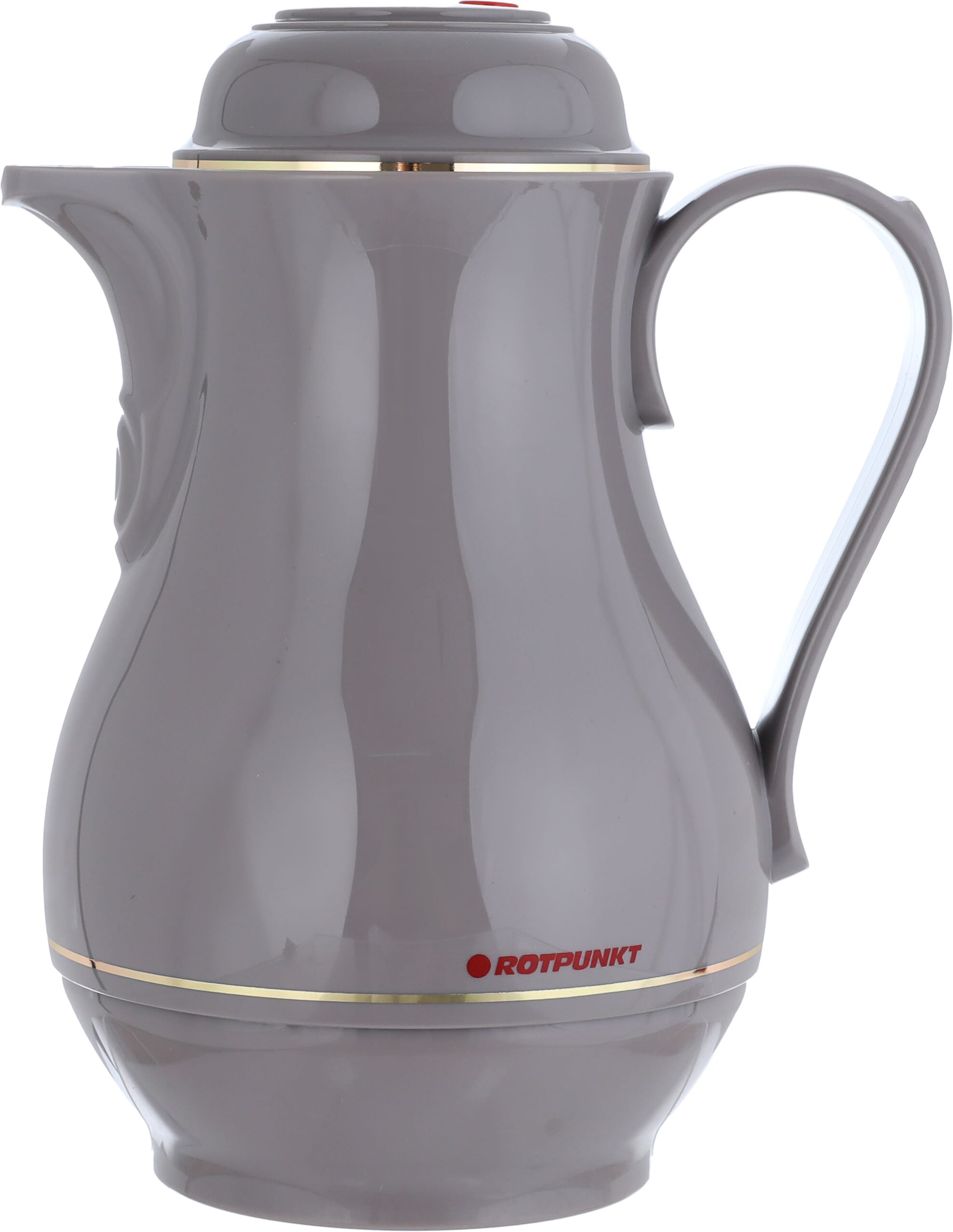 Rotpont Thermos, 500 ml, plastic outer shell, glass inner shell, plastic outer shell - gray product image