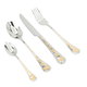 Al Saif Gallery Steel Cutlery Set, 72 Pieces - Silver Gold product image 3