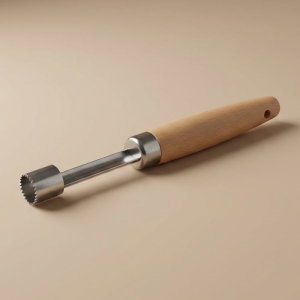 مقوار خضراوات استيل السيف غاليري، بيد - خشبي product image