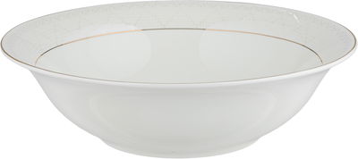 طقم تقديم سفرة بورسلان السيف غاليري، 86 قطعة - أبيض فضي product image 12