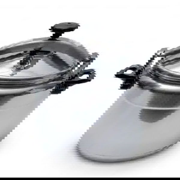 Volcano aluminum pressure cooker, 25 litres, safety valve - silver product image