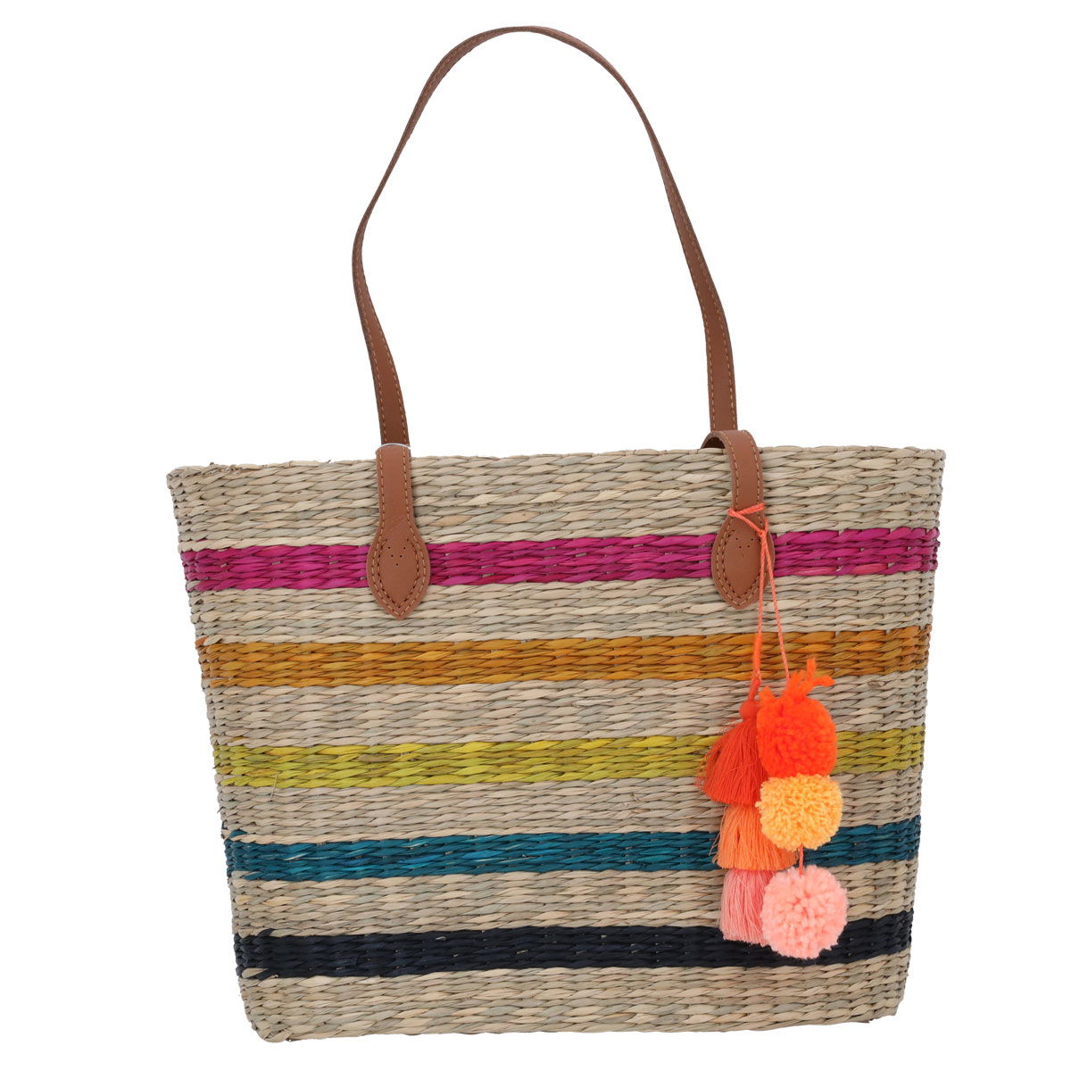 Al Saif Gallery wicker bag, 40x16x34 cm - beige product image