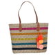 شنطة خوص السيف غاليري، 40x16x34 سم - متعدد الألوان product image 1