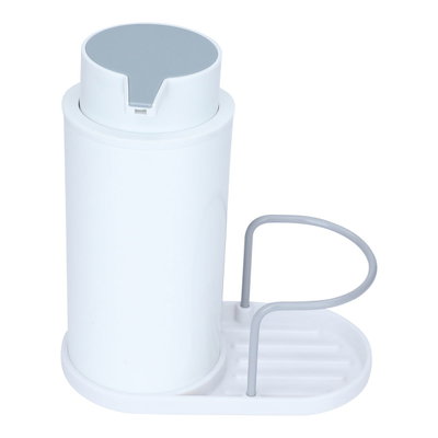 علبة صابون ضغط بلاستيك السيف غاليري، باستاند - أبيض product image 2
