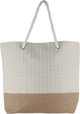 طقم شنطة قماش السيف غاليري، 2 قطعة، 38x15x35 سم - كريمي product image 3