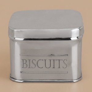 علبة استيل السيف غاليري، مربع، غطاء - فضي product image