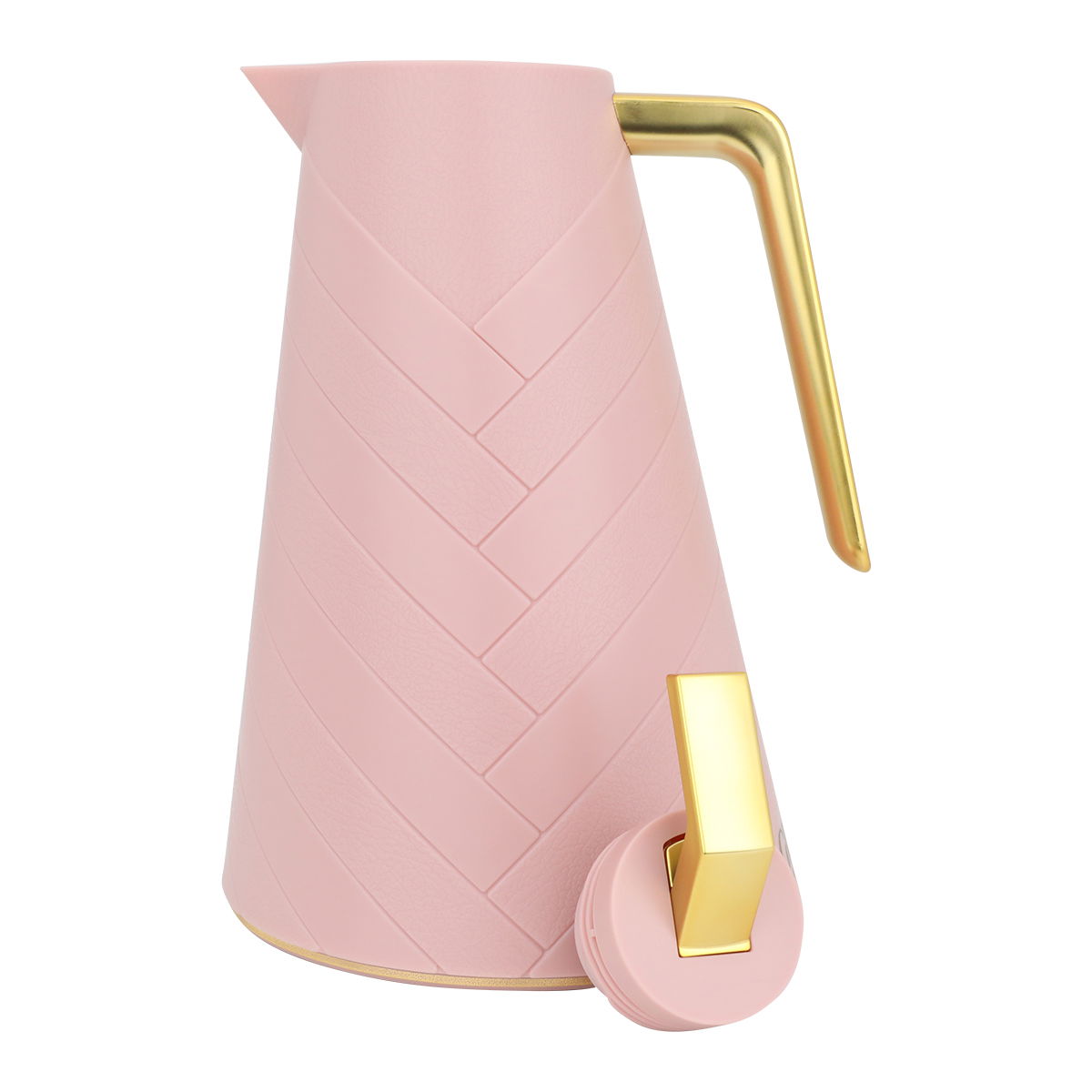 Glory Thermos, 1 liter, glass inner container, plastic outer shell - dark pink product image 5