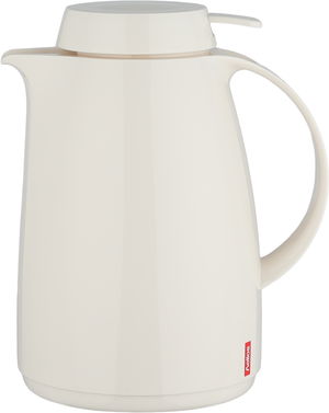 ترمس الماني هليوز، 1 لتر،حافظة داخلية زجاج، ضغَّاط - كريمي product image