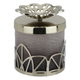 Al Saif Gallery glass box, 9 x 9 x 12 cm, cylindrical, lid - gray product image 2