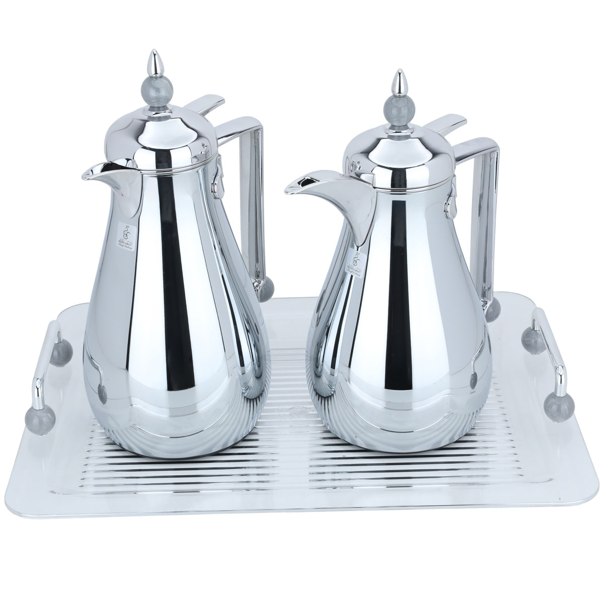 طقم ترامس مع طوفرية السيف غاليري، 3 قطع - فضي رمادي product image