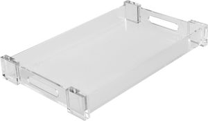 طوفرية تقديم أكريليك السيف غاليري، 39×23×4 سم - شفاف product image 2