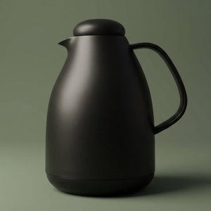 Thermos Penguin Pro Saif Gallery, 1 liter, glass inner case, pressure cooker - Black product image