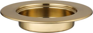 Al Saif Gallery Date tray with stainless steel lid, 18x18x11 cm, round - matte gold product image 2