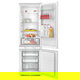 Ariston Bcb7030F60Hz No Frost Refrigerator, 258 Litres, 9.1 Feet, 2 Doors, Bottom Freezer - White product image 1