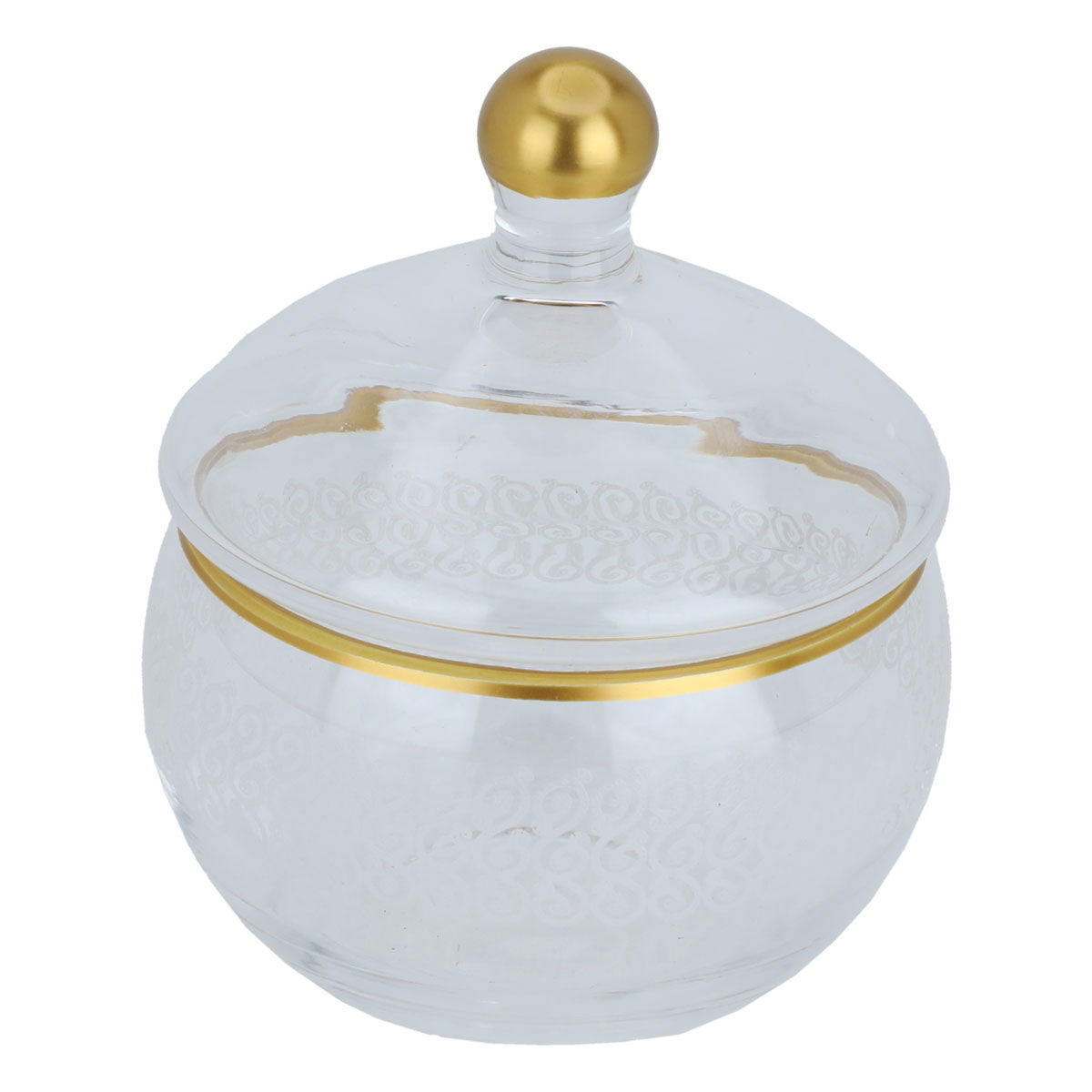 Al Saif Gallery crystal set, 75 pieces, white-transparent pattern product image 7