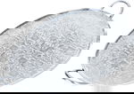 طوفرية تقديم اتسيل السيف غاليري، 56×35 سم، بيضاوي - فضي product image 2